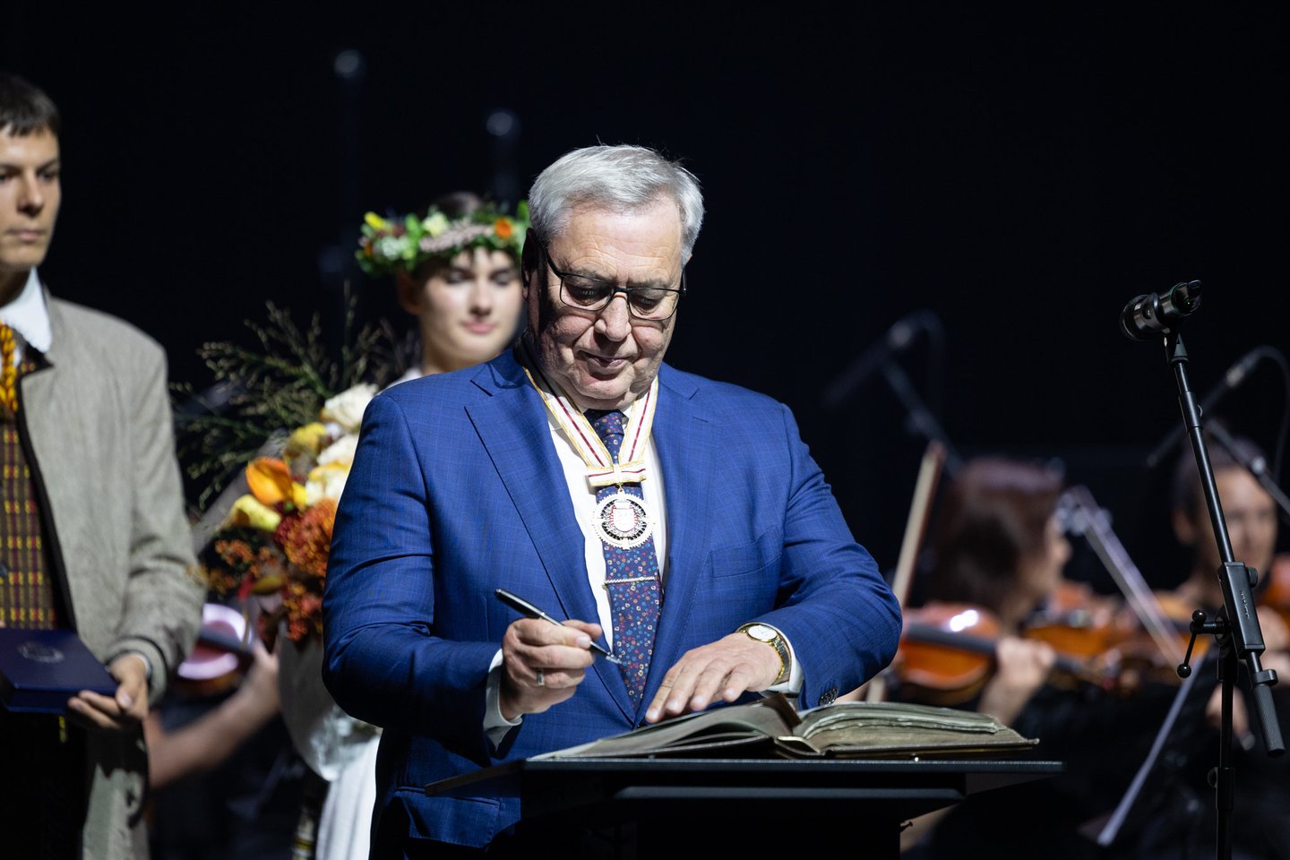 49-asis Garbės pilietis Rolandas Gabrielaitis.<br>Gintarės Daknytės nuotr.