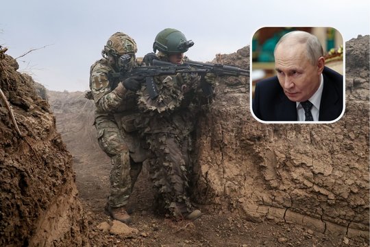 V. Putinas ruošia dirvą dideliam karui: „The Atlantic“ įspėja apie Kremliaus planą