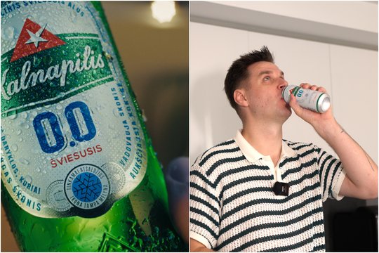 Svečiai jau pakeliui, o nealkoholinis alus dar šiltas? P. Vaitiekūnas išbandė 5 jo atšaldymo būdus