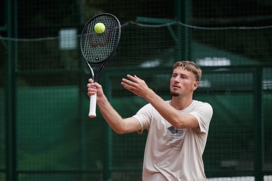 E. Butvilui nepavyko prasibrauti į „Challenger“ turnyro pusfinalį