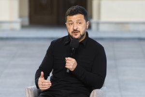 V. Zelenskis prabilo apie susitikimą su V. Putinu: pasiūlė vietą