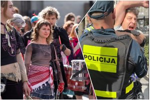 Per „Kaunas Pride“ eitynes neapsieita be incidentų – sulaikomas vyras pargriovė policininką
