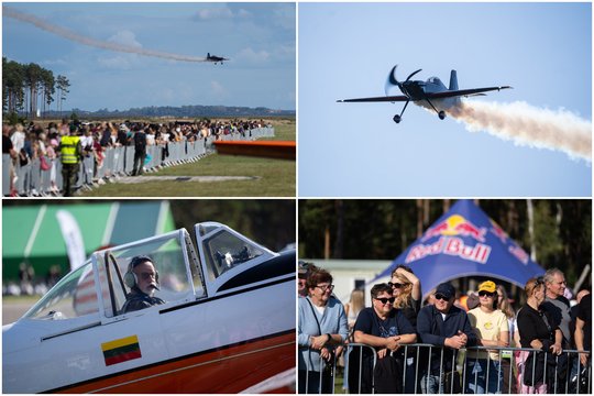 Kai dangus tapo scena: akrobatika, muzika ir tikras šou virš Nidos – AERO NIDA 2026 akimirkos