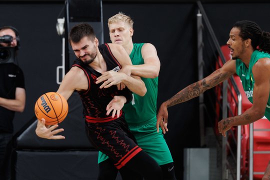 Konfliktais pažymėtose draugiškose rungtynėse – „Ryto“ pergalė prieš Turkijos klubą