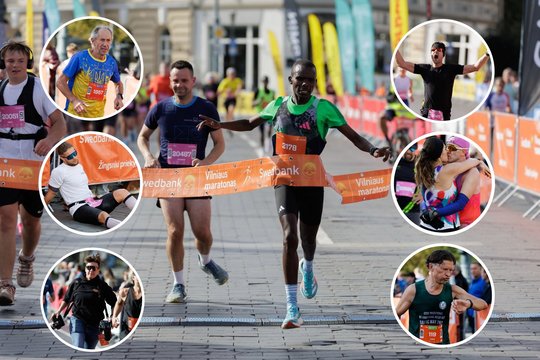 Sostinės gatves išjudino gaususis „Vilniaus maratonas“
