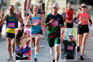 Vilniaus gatves užtvindė tūkstančiai bėgikų: akį traukė ryškūs sportiniai įvaizdžiai