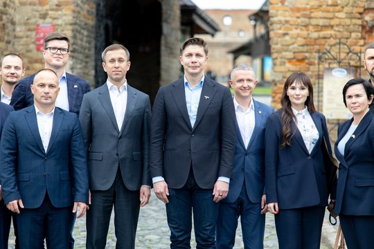 M. Sinkevičius susitiko su Ukrainos premjeru S. Koreckiu