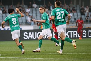 „Kauno Žalgiris“ paskutinėmis minutėmis sugebėjo palaužti panevėžiečius