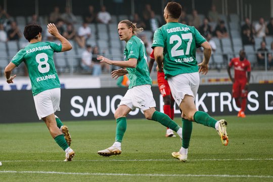„Kauno Žalgiris“ paskutinėmis minutėmis sugebėjo palaužti panevėžiečius