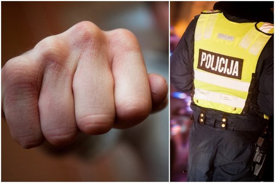 Šilalėje policininkams pasipriešino į nakvynės namus atvežtas vyras
