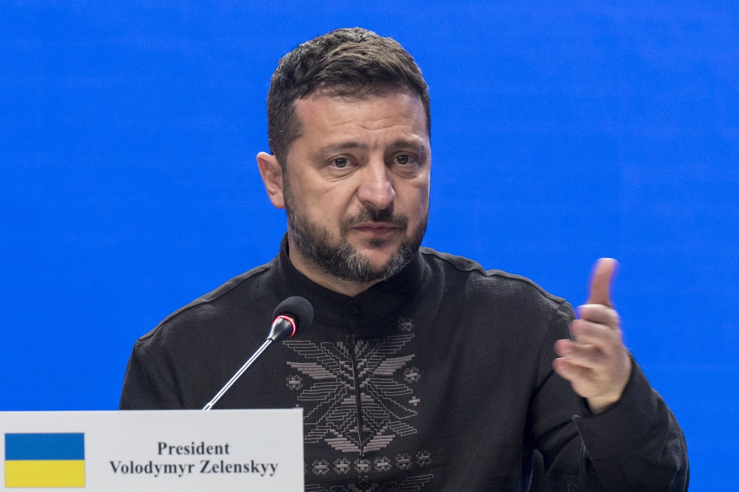V. Zelenskis.<br>EPA/ELTA nuotr.