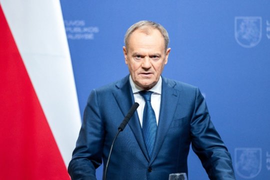 Po Rusijos smūgių – D. Tusko įspėjimas: eskalacija artėja prie mūsų sienos