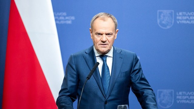 Po Rusijos smūgių – D. Tusko įspėjimas: eskalacija artėja prie mūsų sienos