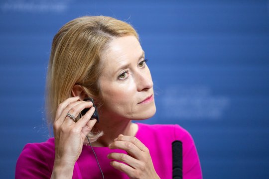 K. Kallas: ES reikia ledlaužių savo pozicijoms Arktyje sustiprinti