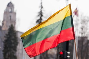 Siūlys žymiai padidinti baudas už per šventes neiškeltą valstybės vėliavą