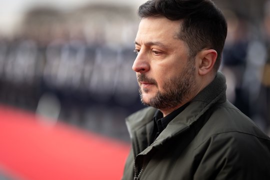 Apie deeskalacijos žingsnius prakalbęs V. Zelenskis: rusai jaučia spaudimą
