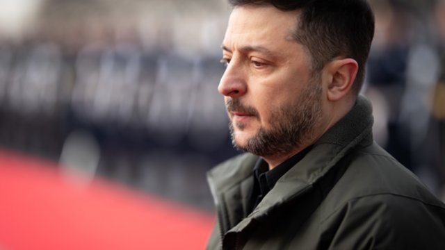 Apie deeskalacijos žingsnius prakalbęs V. Zelenskis: rusai jaučia spaudimą