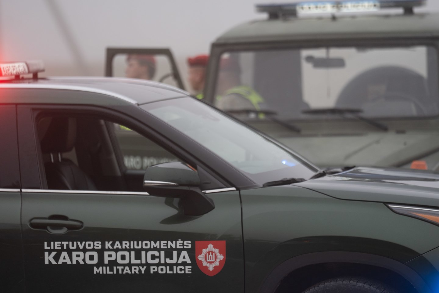 Įvykio vietoje.<br> G. Bitvinsko nuotr.