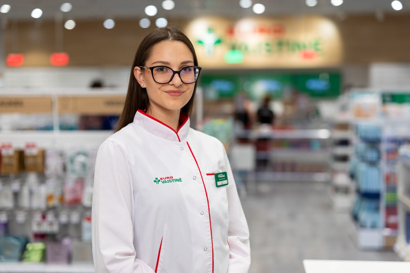 vaistininkė Miglė Kaminskaitė<br>Pranešimo spaudai nuotr.