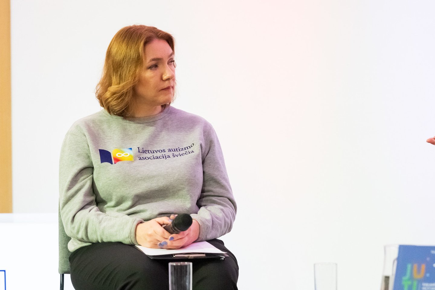 Lietuvos autizmo asociacijos „Lietaus vaikai“ valdybos pirmininkė Kristina Košel-Patil <br>Valdo Jaručio nuotr.