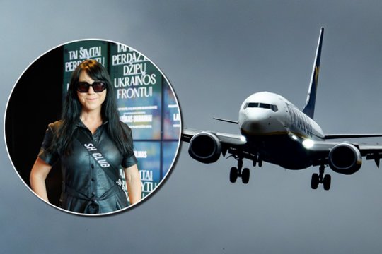 Oro pavojaus metu lėktuve buvusi J. Baltrukonytė: „Tik nusileidę sužinojome, kas atsitiko“