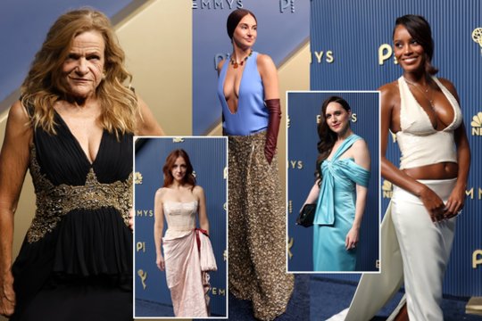 „Emmy“ apdovanojimuose – garsenybių stiliaus fiasko: įvaizdžiai išdėti į šuns dienas