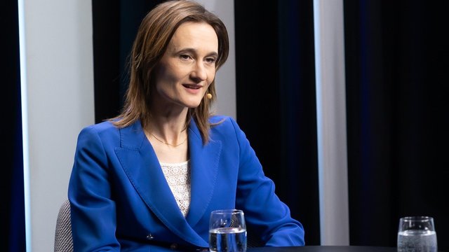 Kaskart įskridusį droną V. Čmilytė-Nielsen vertina kaip rimtą testą: yra ir prastų žinių