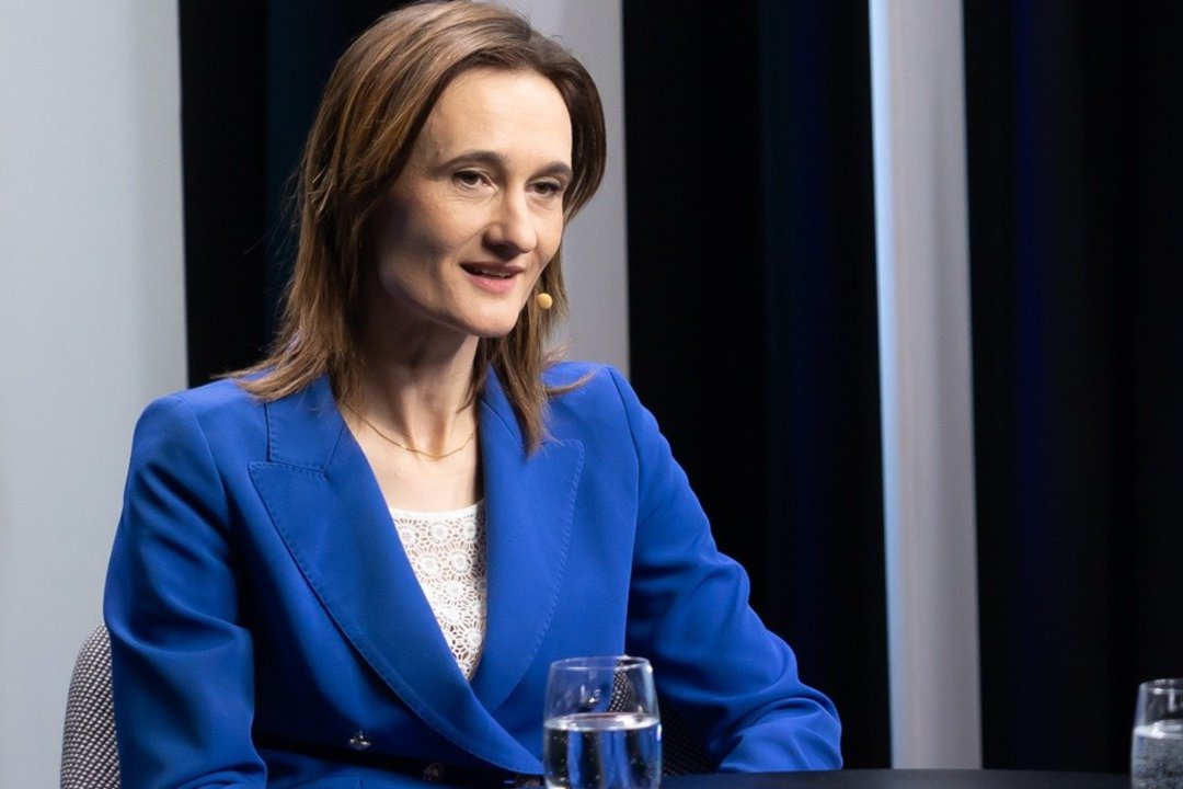 Kaskart įskridusį droną V. Čmilytė-Nielsen vertina kaip rimtą testą: yra ir prastų žinių