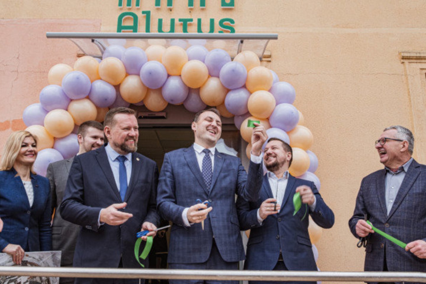 Aptarnavimo centro „Mano Alytus“ atidarymas.<br> Alytaus miesto savivaldybės nuotr.