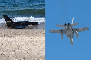 Lenkija atskleidė, kokio tipo Rusijos droną rado Baltijos jūros pakrantėje