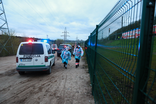 Skaudi nelaimė Joniškio rajone – traukinys partrenkė ir mirtinai sužalojo žmogų