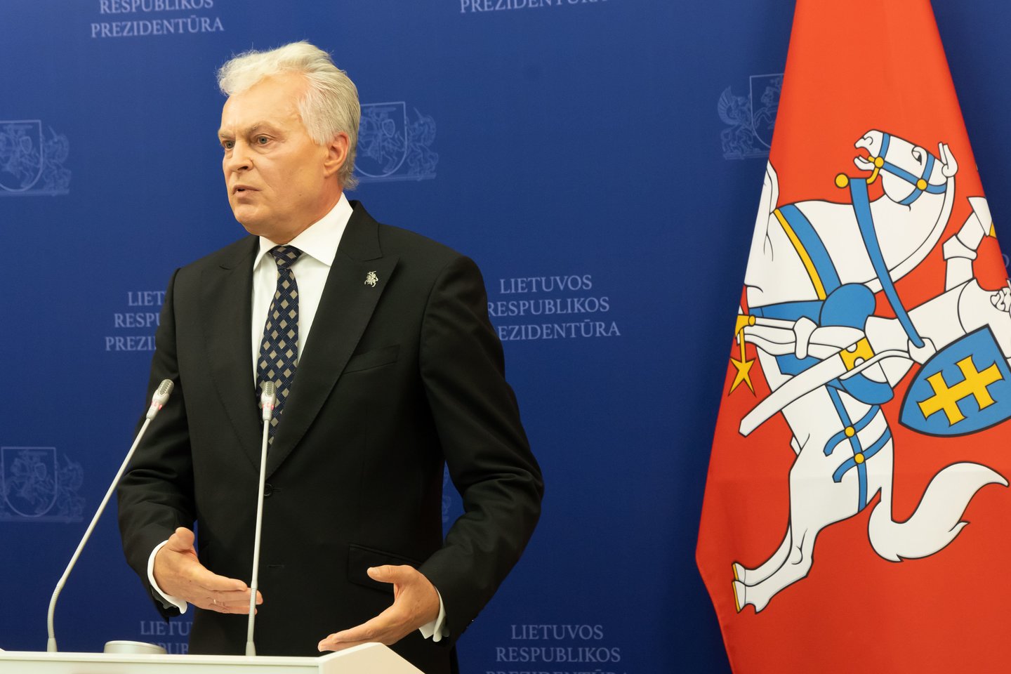 Gitanas Nausėda.<br>D. Labučio/ELTA nuotr.