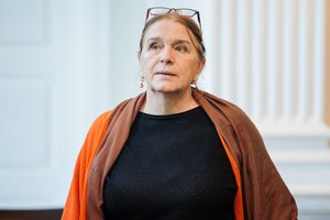 Policija nubaudė E. Švenčionienę: skyrė 800 eurų baudą už Georgijaus juostos demonstravimą