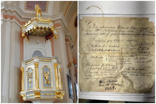Remontuodami bažnyčią Lenkijoje rado paslėptą pergamentą – apstulbo, kas jame surašyta