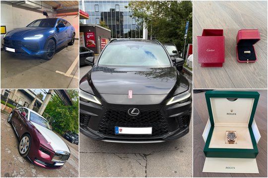 Namas Vilniaus rajone, penki butai ir prabangūs automobiliai: FNTT įtaria galimai nusikalstamu būdu gautų milijonų legalizavimą