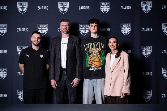 Kauno „Žalgirio“ jaunimo sistemą papildė Dominikas Lavrinovičius