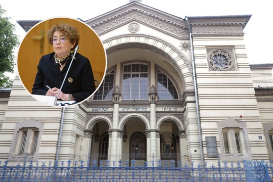 Po apsistumdymo prie sinagogos Vilniuje – F. Kukliansky žinia: grasinimai žydams sustiprėjo