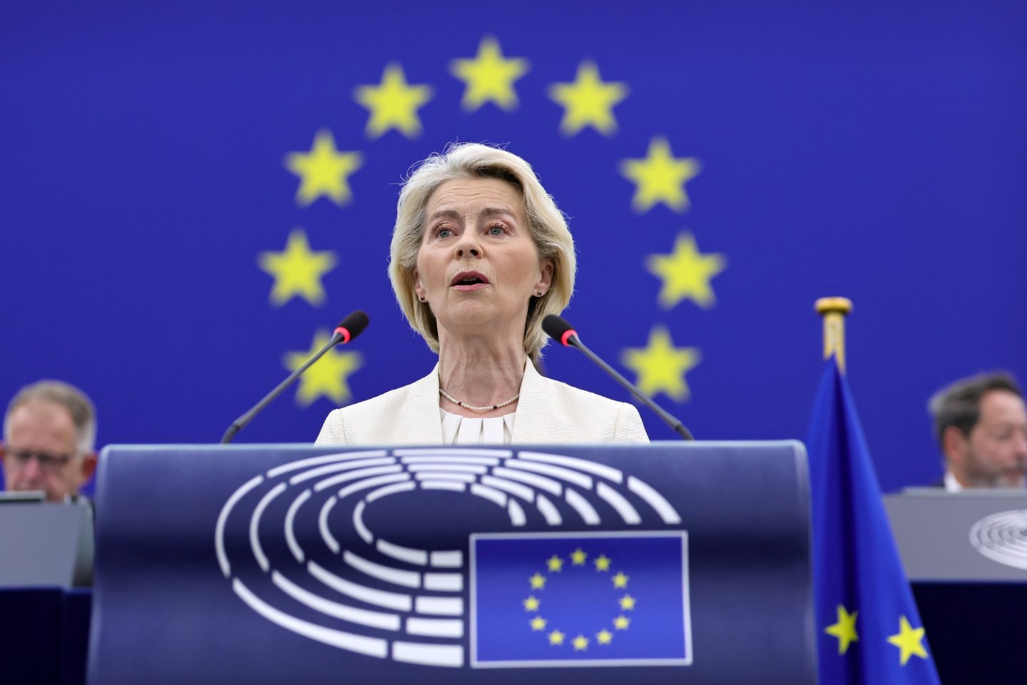 U. von der Leyen.<br>EPA-ELTA nuotr.