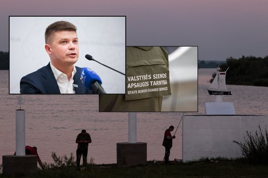 Pasieniečiai sulaikė Nemunu iš Kaliningrado atplaukusį rusą: prašėsi prieglobsčio, bet grąžintas atgal