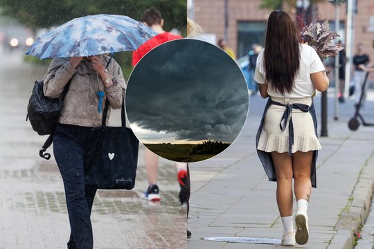 Skelbia, kam klius daugiau kritulių, o kur džiugins ir saulė