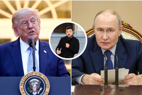 Karas Ukrainoje. V. Zelenskiui ruošiantis deryboms su JAV – signalas V. Putinui iš D. Trumpo