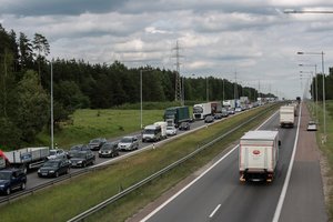Automagistralėje ties Klaipėda vilkikų laukia pokyčiai: kas keisis