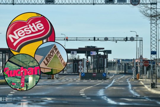 Rusija perėmė „Nestlé“ ir trijų Prancūzijos grupių turtą