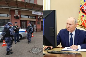 Pirmieji trikdžiai Rusijos „rinkimuose“: teko net uždaryti balsavimų apylinkes