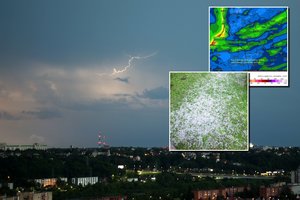 Sinoptikė atnaujino orų prognozę: įspėja ne tik dėl porcijos lietaus, bet ir perkūnijos bei ledėkų