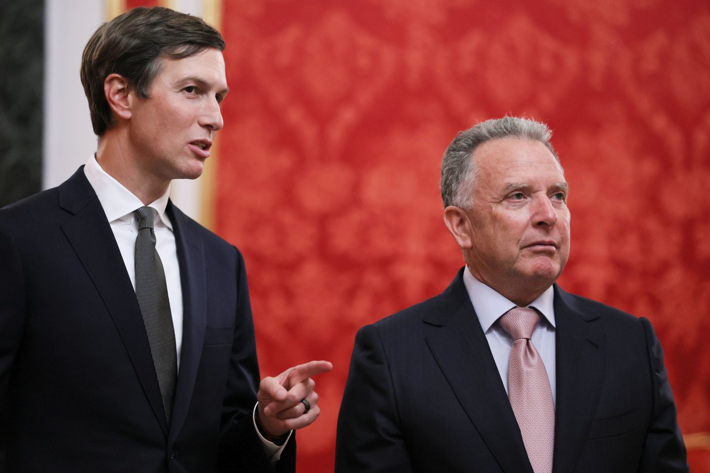 JAV pasiuntinių susitikimas Kremliuje su V. Putinu.<br>EPA/ELTA nuotr.