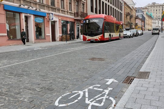 Svarbioje Vilniaus gatvėje baigti pagrindiniai atnaujinimo darbai: ką svarbu žinoti gyventojams