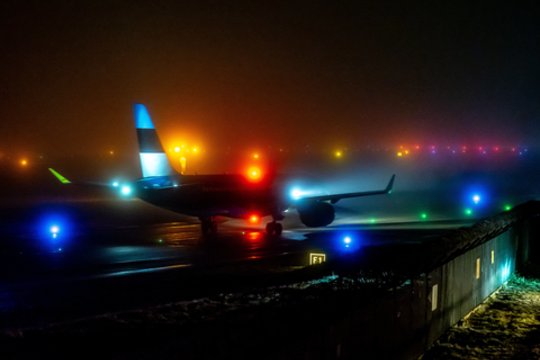 Virš Vilniaus oro uosto įvesti oro erdvės ribojimai – pratęsti