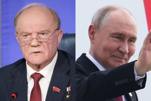 Iš Rusijos komunistų lyderio – netikėtas antausis V. Putinui
