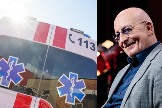 Arūnas Valinskas atsidūrė medikų rankose